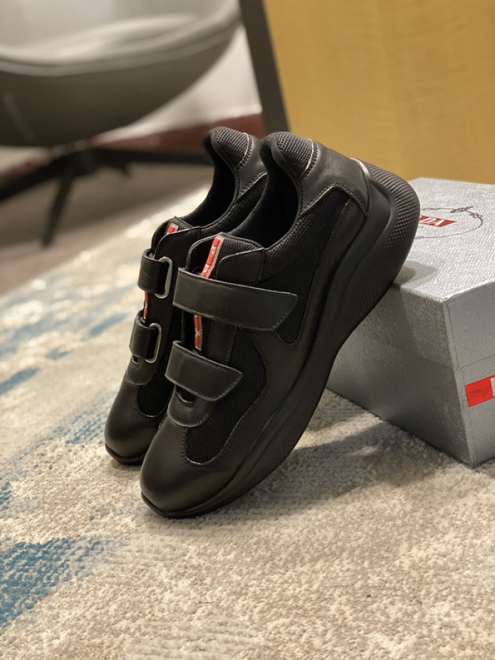 PRAD BLACK CUP BIKE FABRIC SNEAKERS