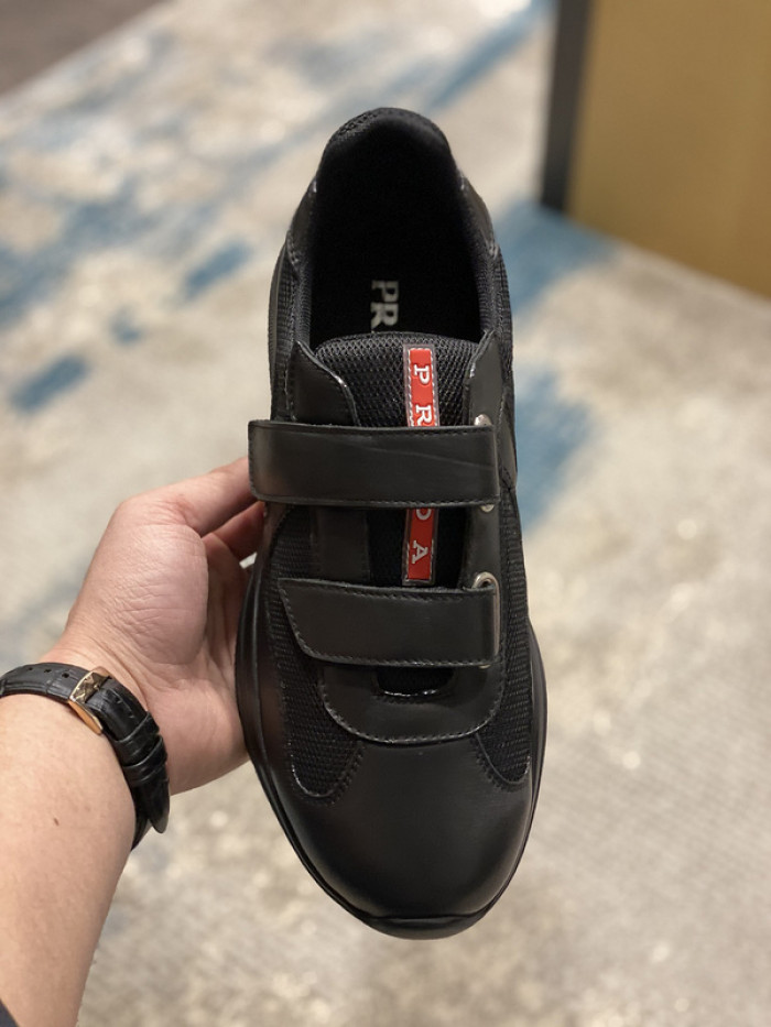 PRAD BLACK CUP BIKE FABRIC SNEAKERS