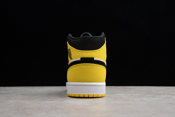 air jordan 1 yellow toe black white 852542 071