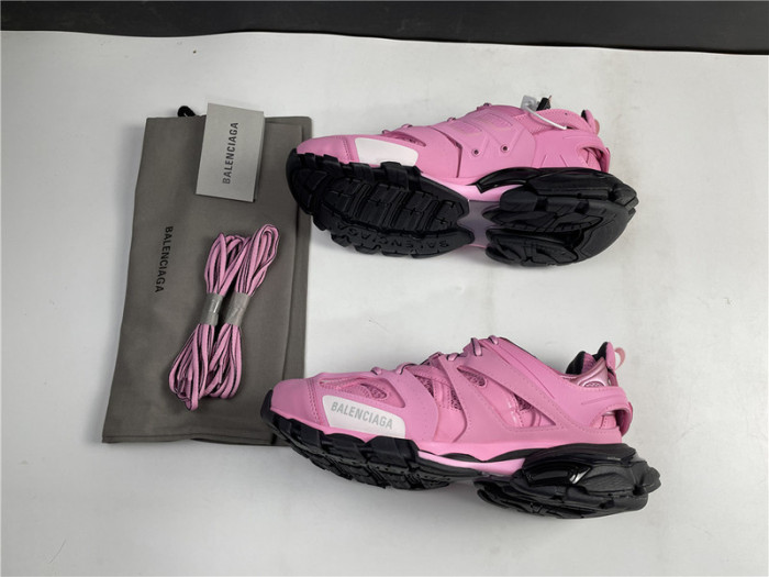 bl tess s. gomma trek low sneakers pink black 040203
