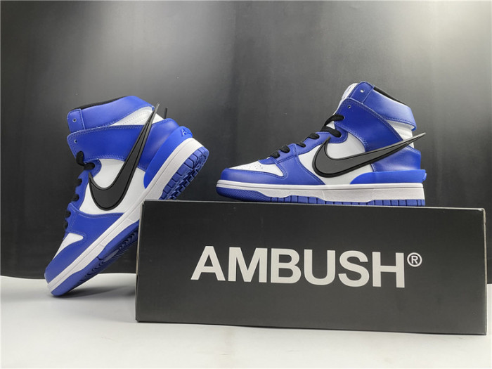 nike dunk high ambush “deep royal” cu7544-400