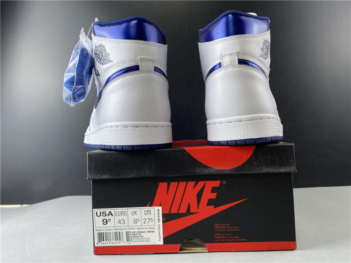 jordan 1 retro high og "metallic navy" 555088-106