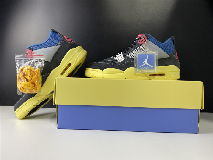 air jordan 4 retro union off noir dc9533-001