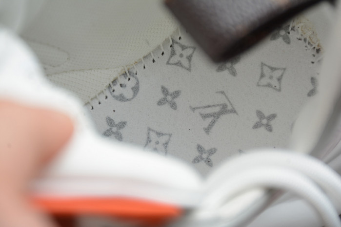 lovt white orange sneaker