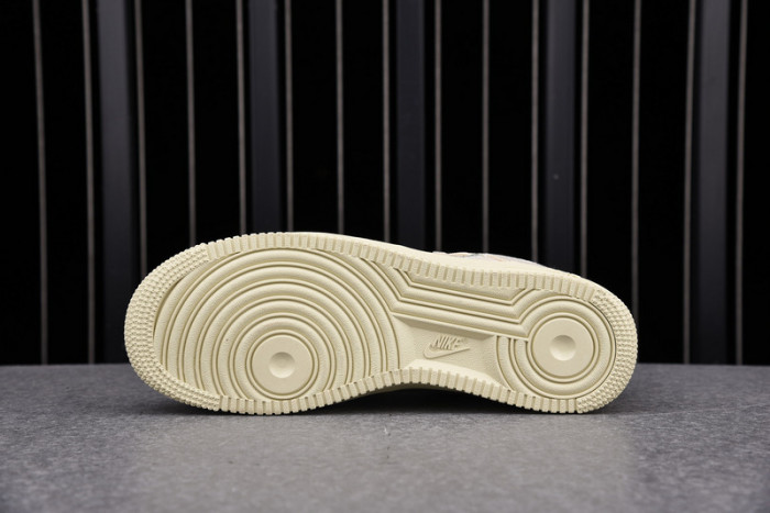 stussy nike air force 1 low “fossil stone” cz9084-200