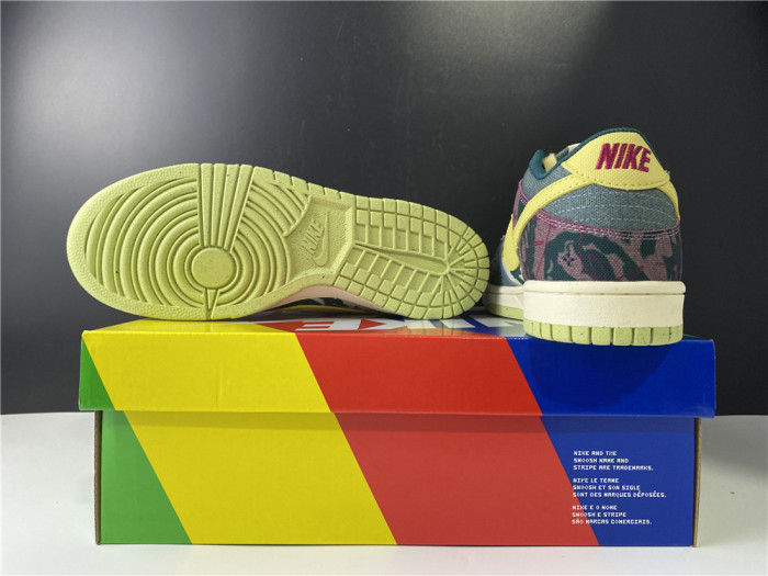nike dunk low lemon wash multi-color cz9747-900
