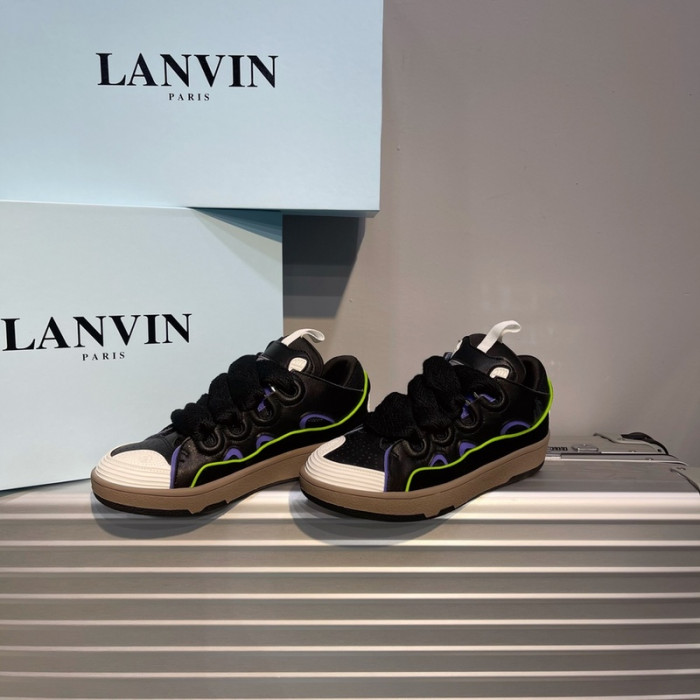 lanvin curb sneaker