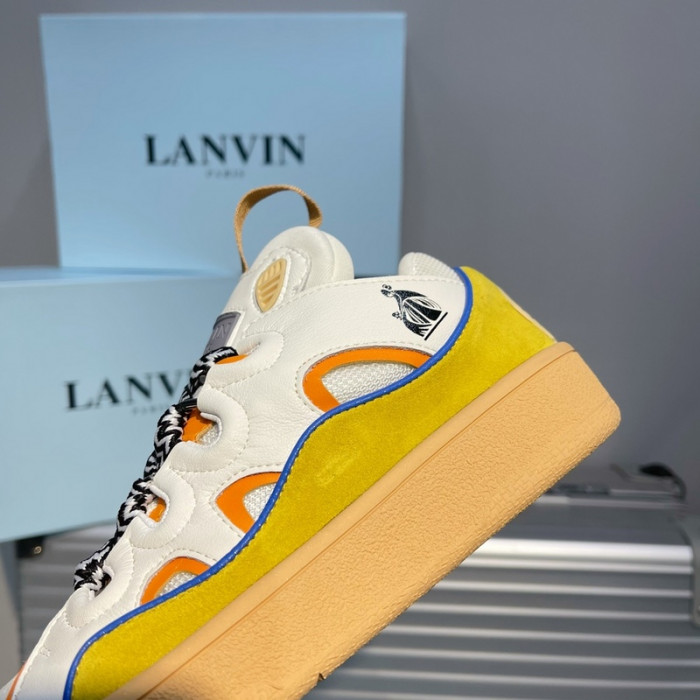lanvin curb sneaker