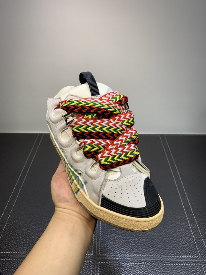 lanvin curb sneaker