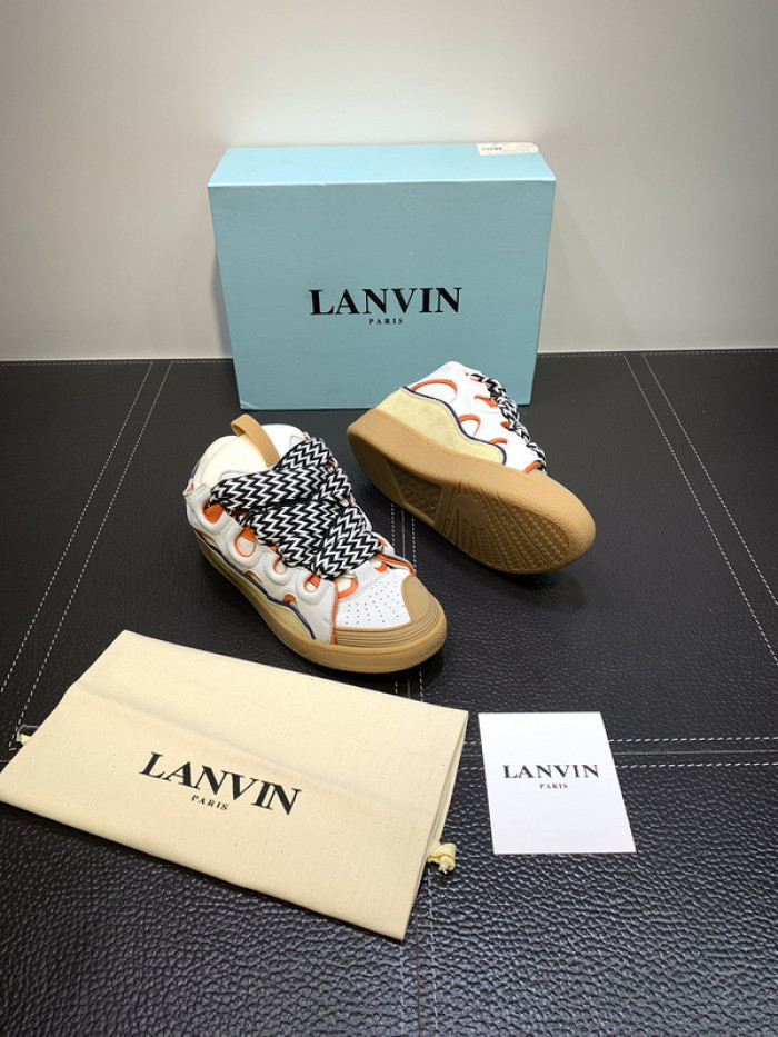 lanvin curb sneaker