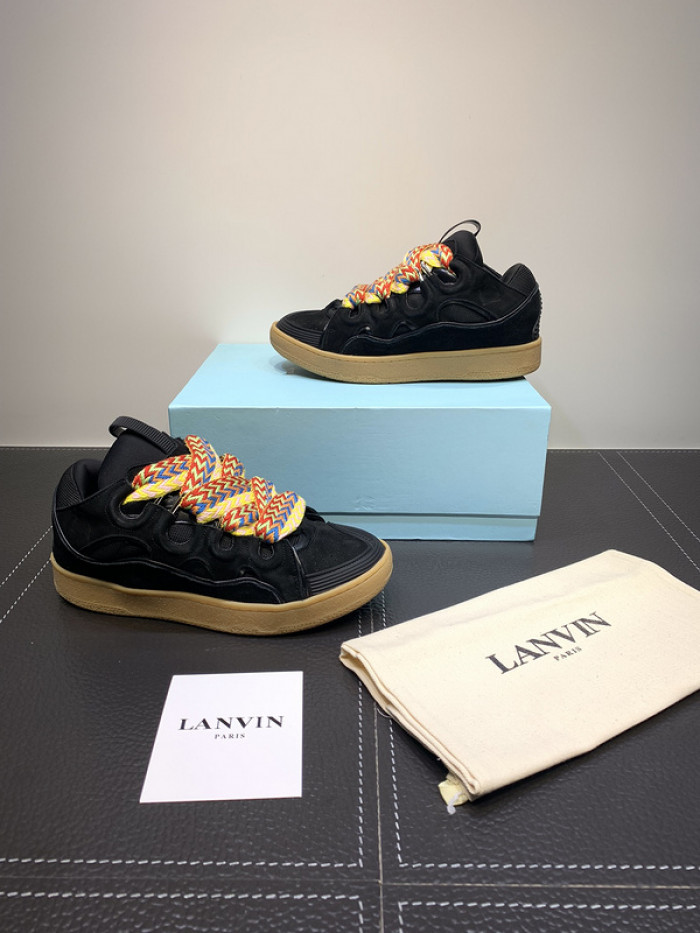 lanvin curb sneaker