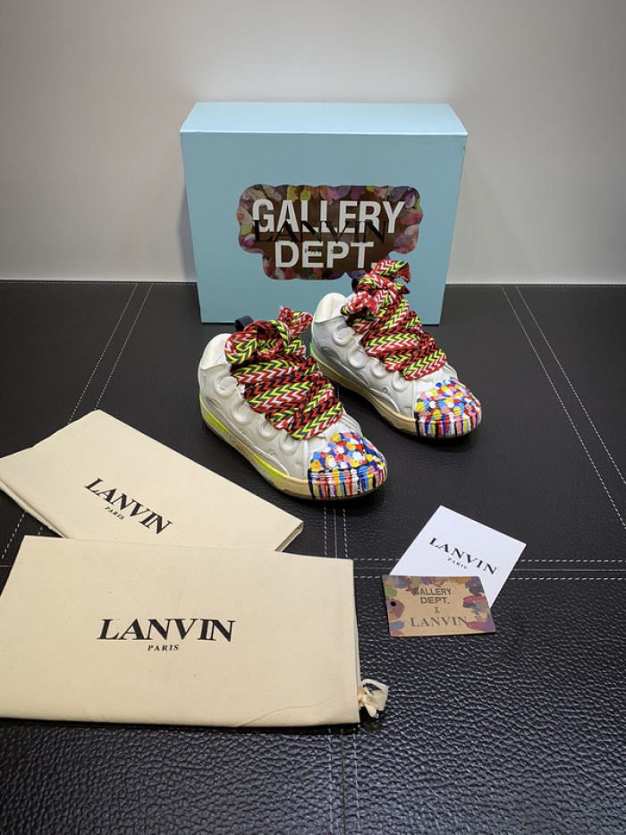 lanvin curb sneaker