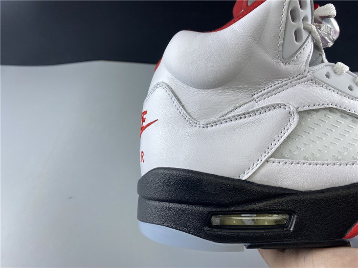 jordan 5 retro fire red silver tongue (2020) - da1911-102