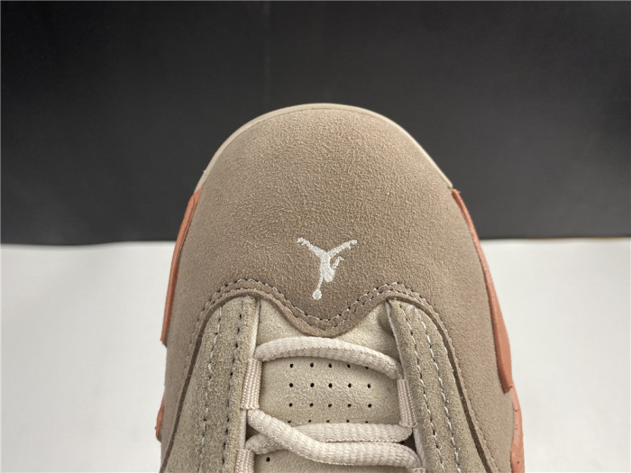 clot x air jordan 14 low sepia stone dc9857-200