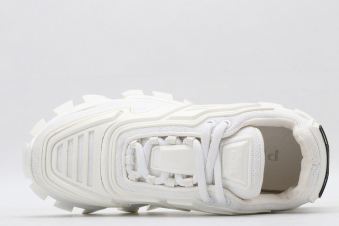 PRAD WHITE SNEAKERS