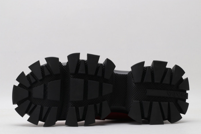 PRAD BLACK RED SNEAKERS