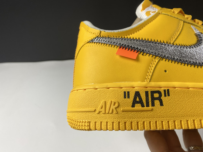 off-white x nike air force 1 low “university gold” dd1876-700