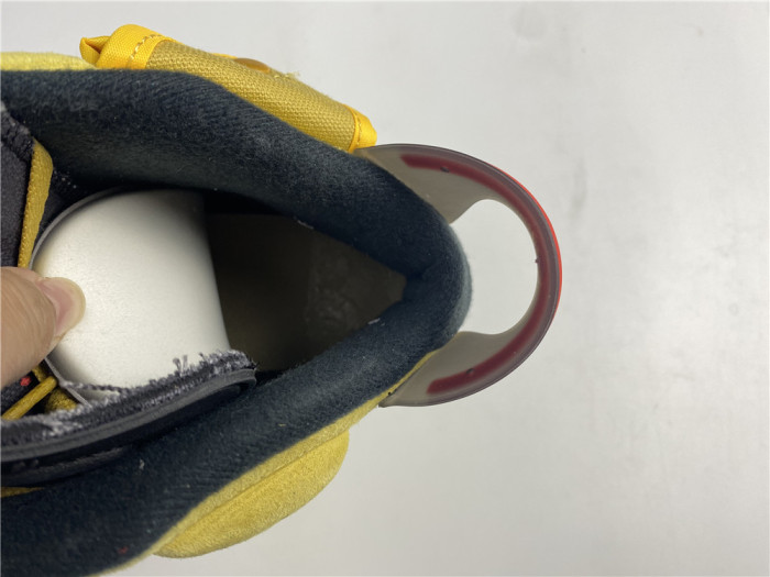 travis scott x air jordan 6 “yellow” - cn1084-300