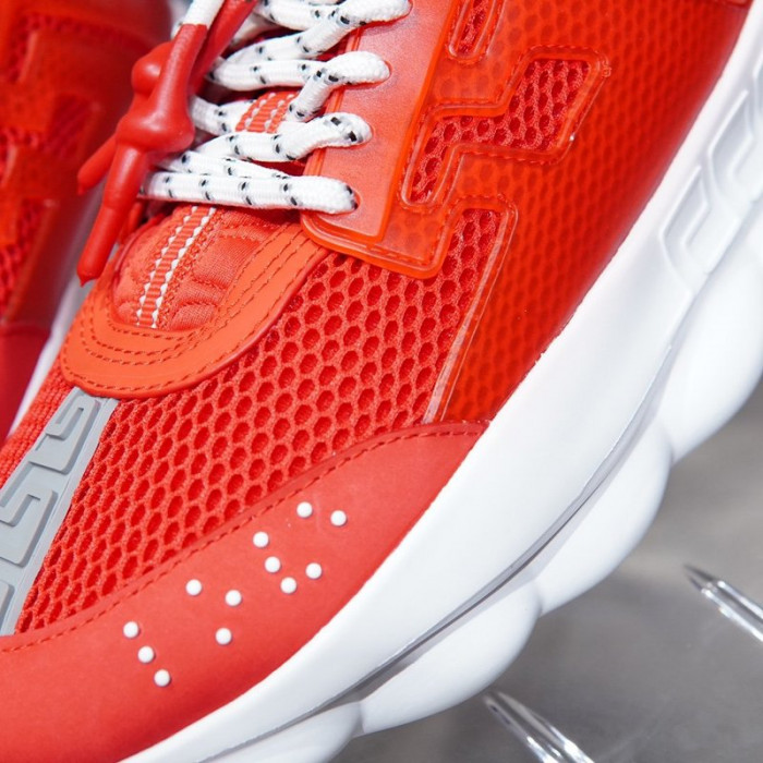 vse chain reaction red sneaker