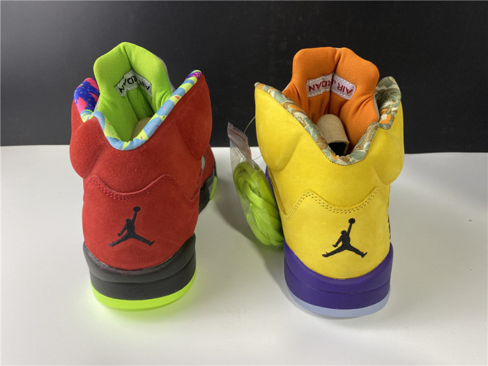 air jordan 5 solar orange what the cz5725-700