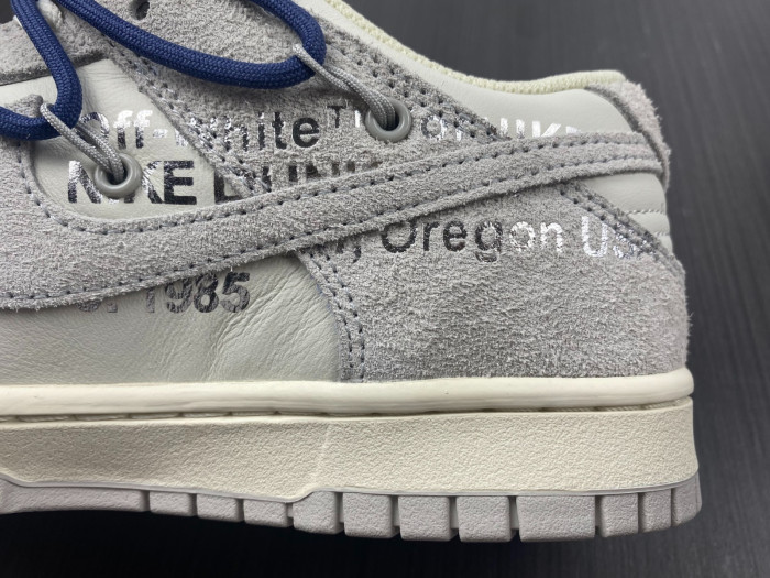 nike dunk low off-white lot 18 dj0950-112