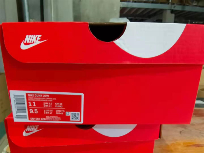 nike dunk low wmns “laser orange” dd1503-800