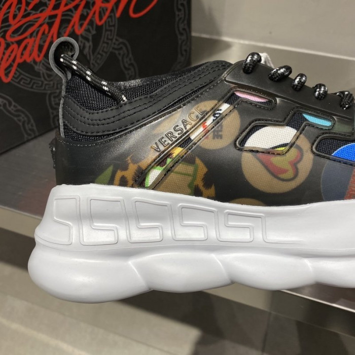 vse chain reaction black sneaker