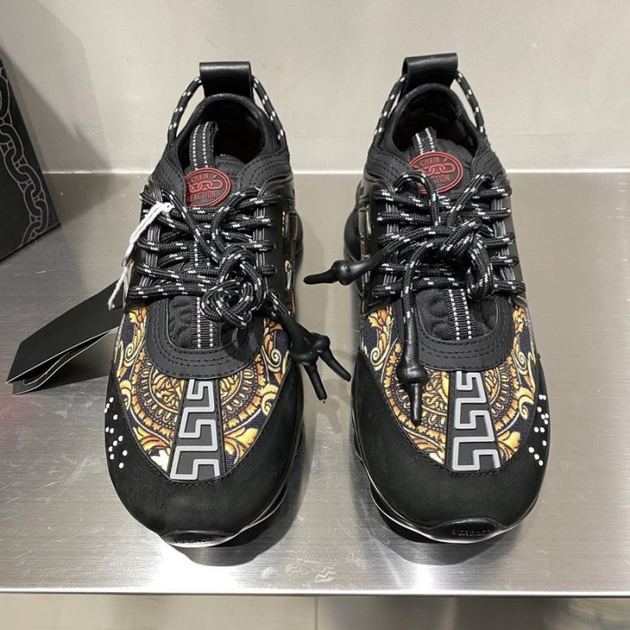 vse chain reaction black sneaker