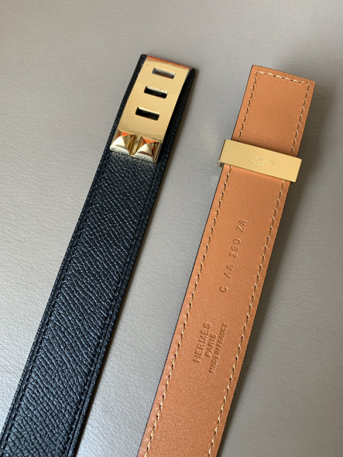 H**mes belt-2.4cm