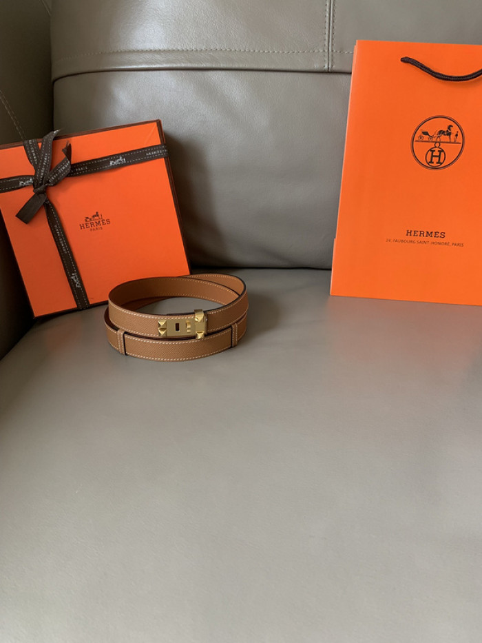 H**mes belt-2.4cm