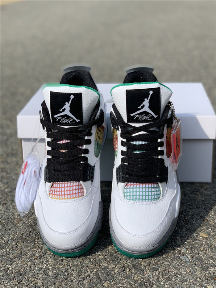 jordan 4 retro lucid green rasta (w) - aq9129-100