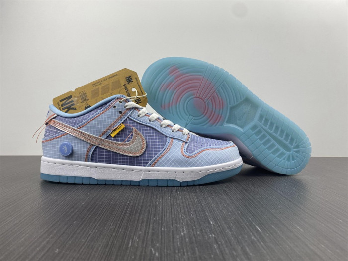 nike dunk low union passport pack argon dj9649-400
