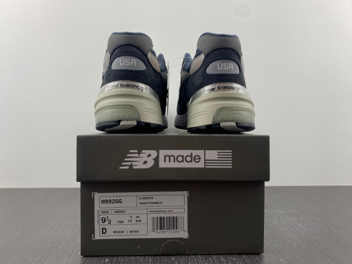 new balance 992 navy grey m992gg