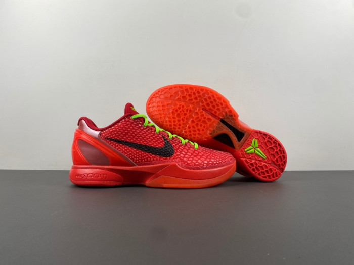 NIKE KOBE 6 PROTRO "REVERSE GRINCH" FV4921-600