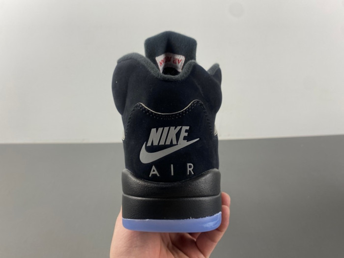 OFF WHITE AIR JORDAN 5 BLACK METALLIC REIMAGINED - HF3975-00