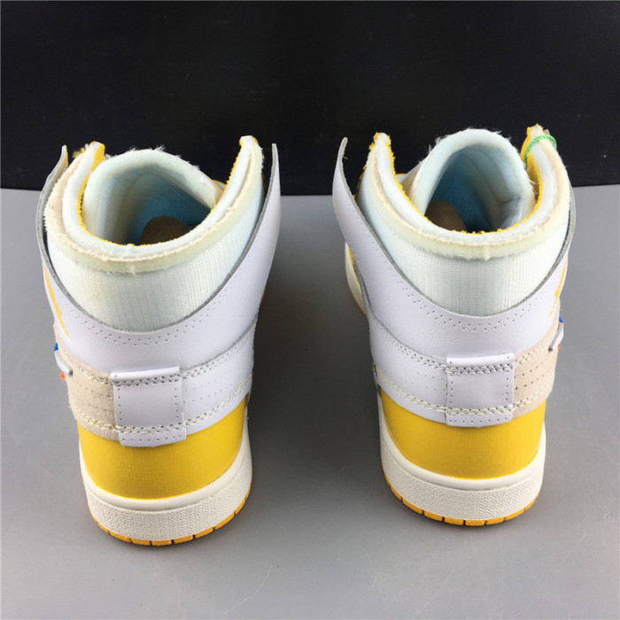 off-white air jordan 1 retro canary yellow aq0818-149