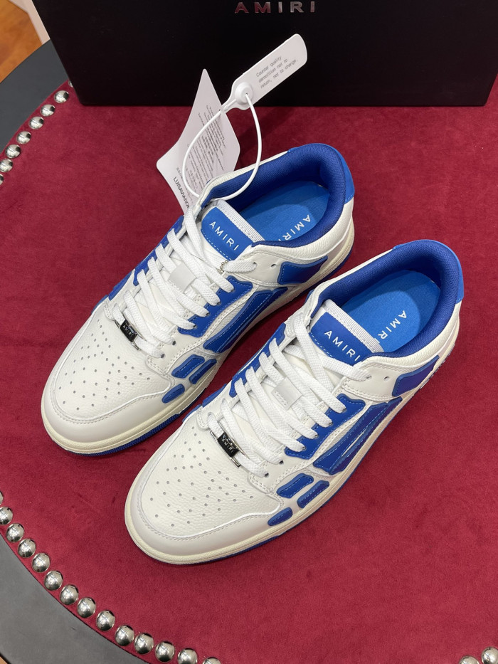 amiri skeleton low-skel top sneakers td214