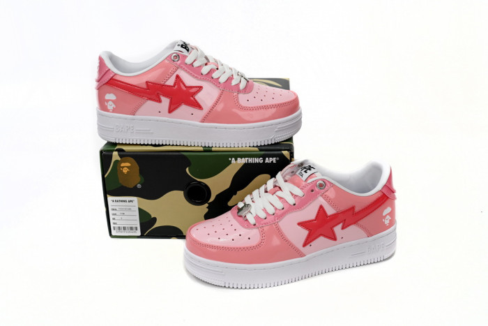 Bape Sta Low Color Camo Combo Pink 1FWH201046_PNK