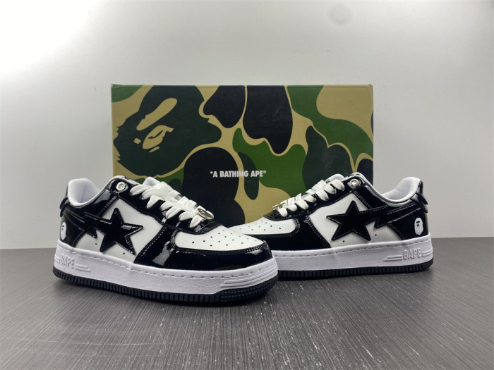 a bathing ape bape sta low black 001fwh701001_blk_a