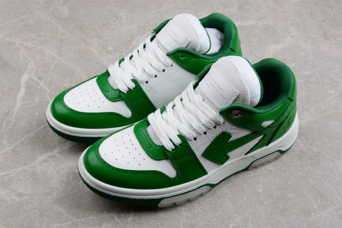 out of office low-top leather sneakers