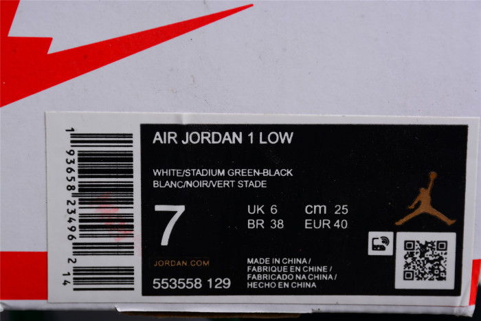 air jordan 1 low “christmas 553558-129