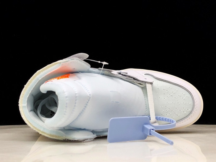 off-white air jordan 1 retro high white - aq0818-100