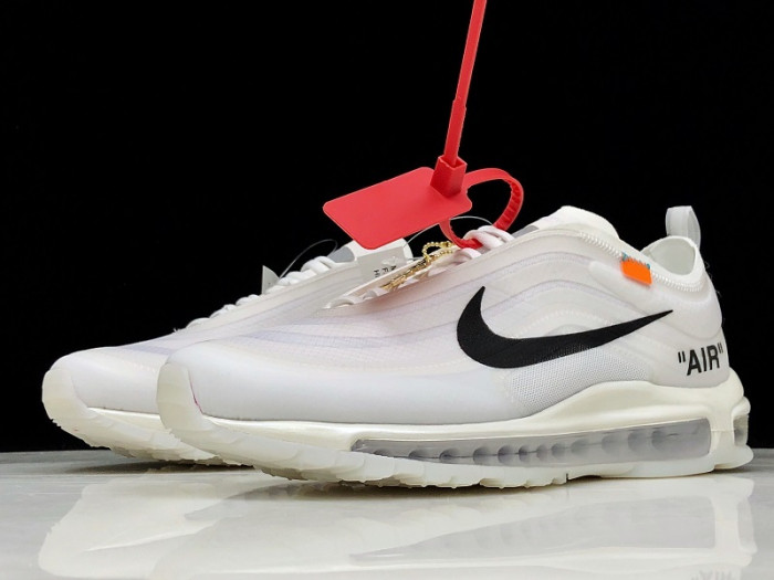 off white x air max 97 the ten white cone ice blue - aj4585-100