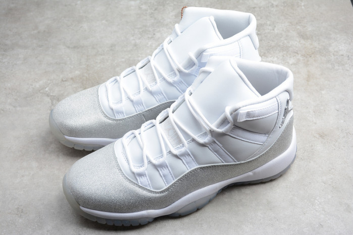 jordan 11 retro white metallic silver - ar0715-100
