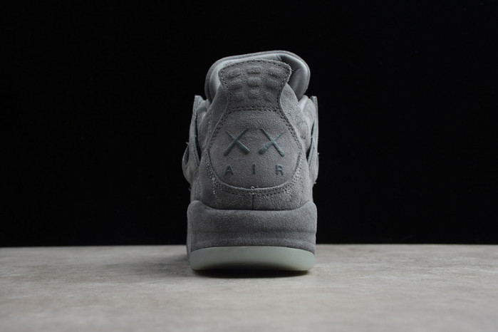 kaws x air jordan 4 “cool grey” 930155-003