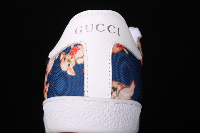 gi ace embroidered low-top sneaker h903p110