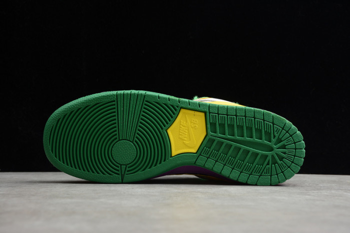 2020 nike sb dunk low pro iw purple/yellow- violet- pink 318403-137