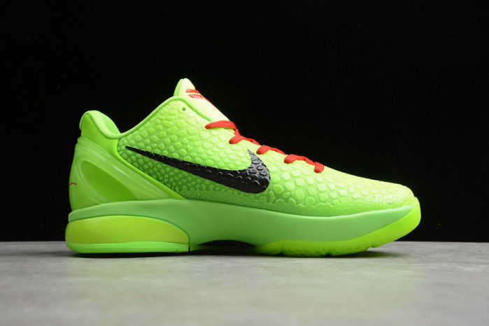 kobe 6 protro grinch green apple/volt/crimson/black cw2190-300