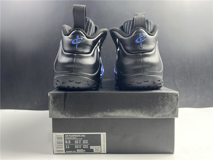 nike air foamposite one black aurora cn0055-001