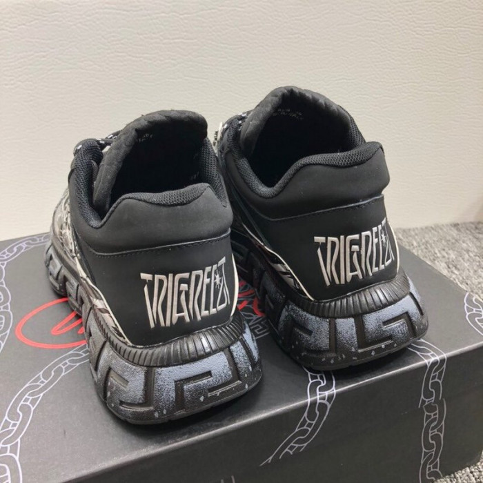 vse chain reaction black sneaker